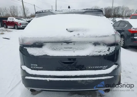 2015 Ford Edge Titanium from USA, damaged, VIN 2FMTK4K84FBC10329